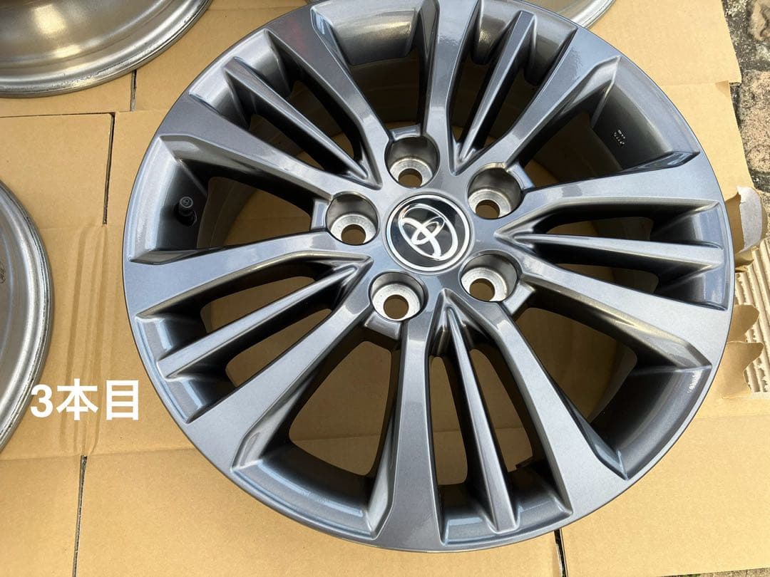 バナナ　②トヨタ　90ヴォクシー 純正 アルミホイール 2本