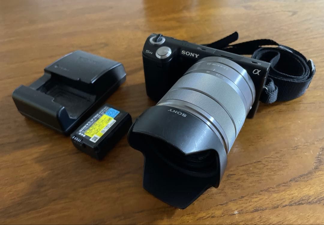 SONY ミラーレス一眼カメラ α NEX-5N SEL1855レンズセット