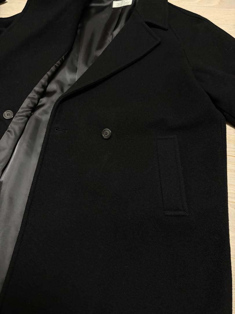 ジャーナルスタンダードレリューム 尾州ウールモッサWブレストハーフコート