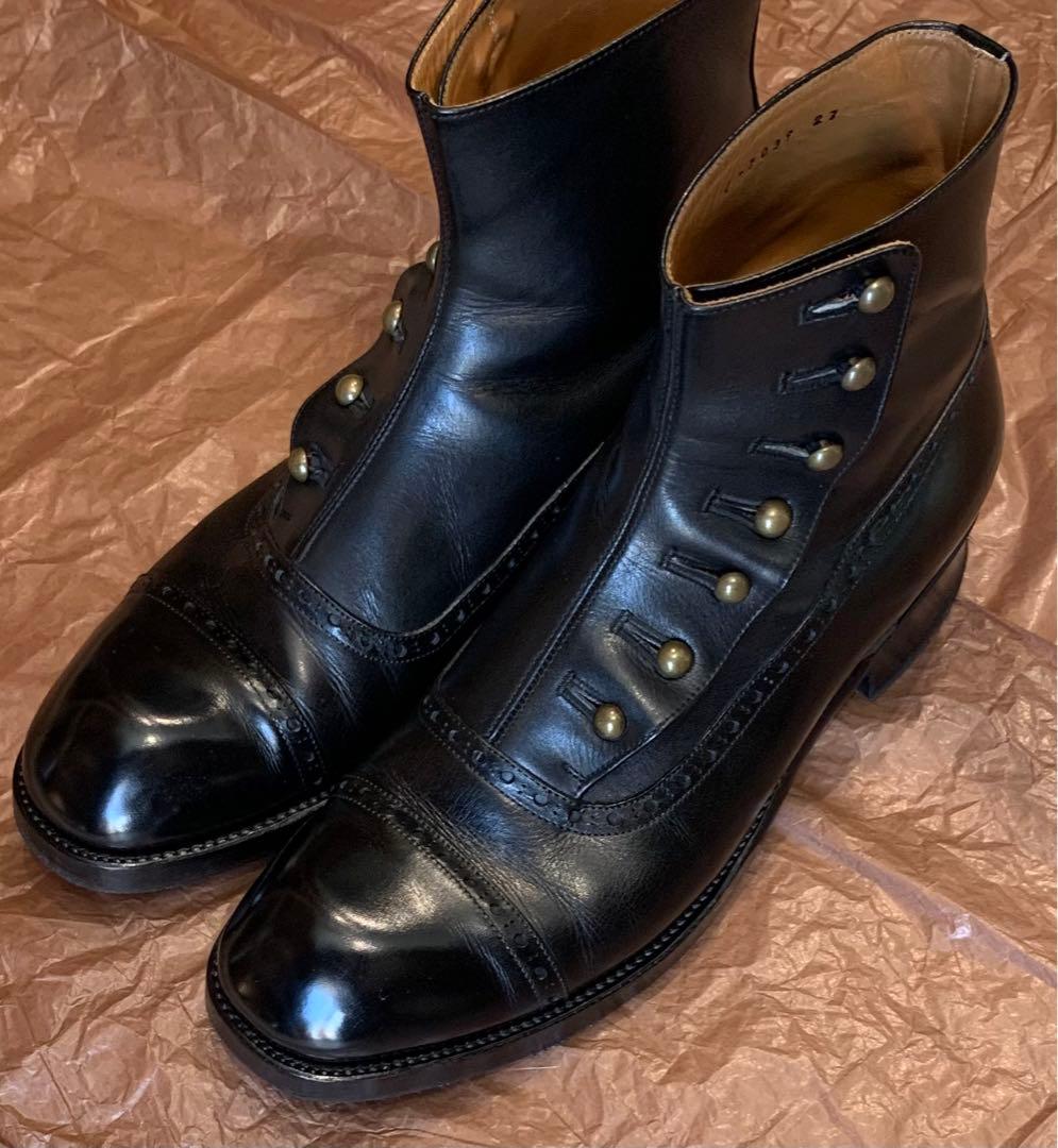 美品chausser ボタンブーツ　C-7039