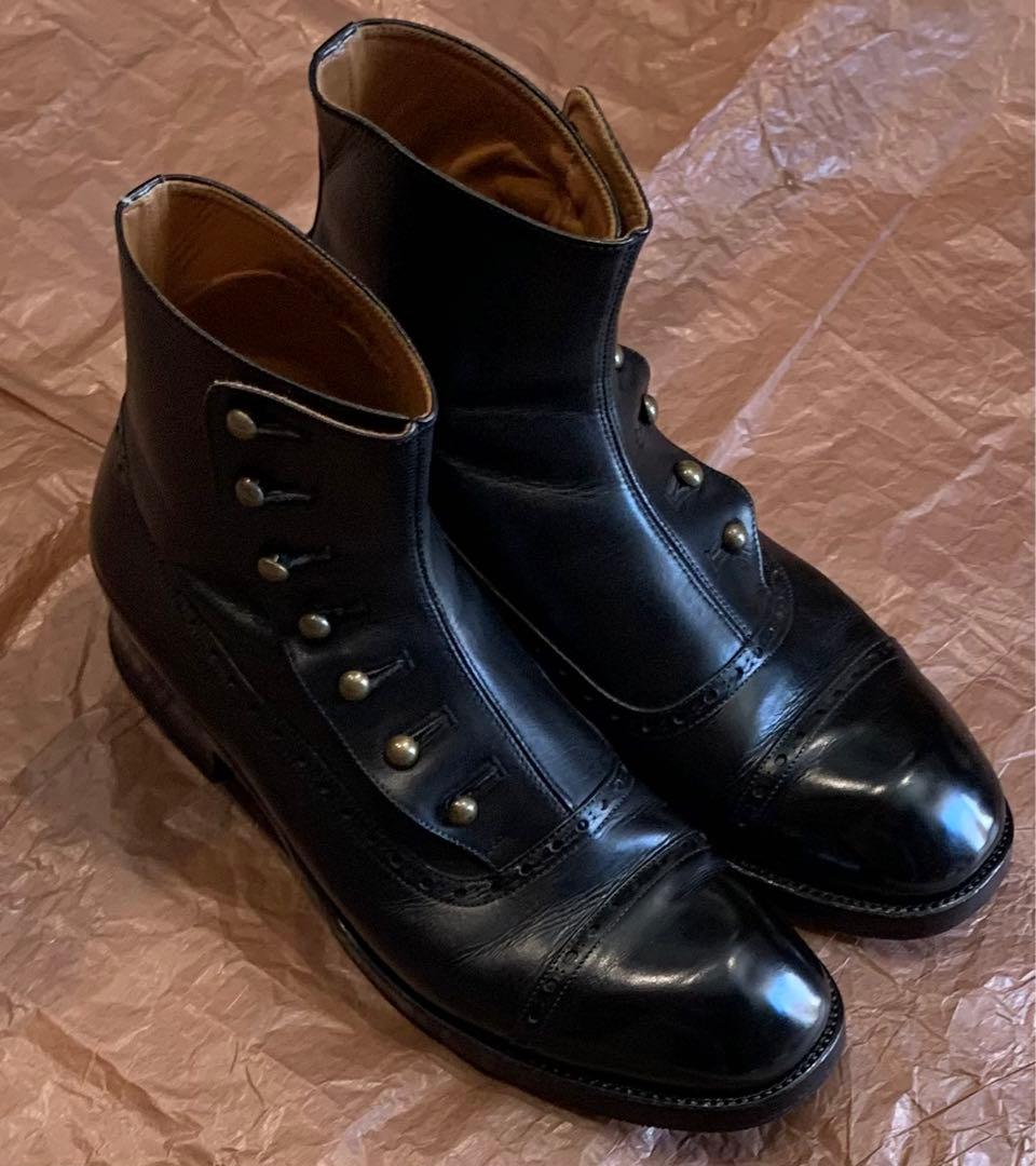 美品chausser ボタンブーツ　C-7039