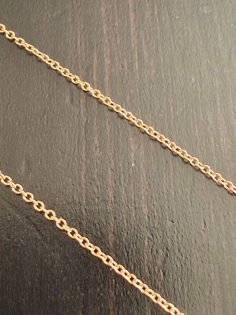 Tiffany K18ネックレスチェーン 43cm