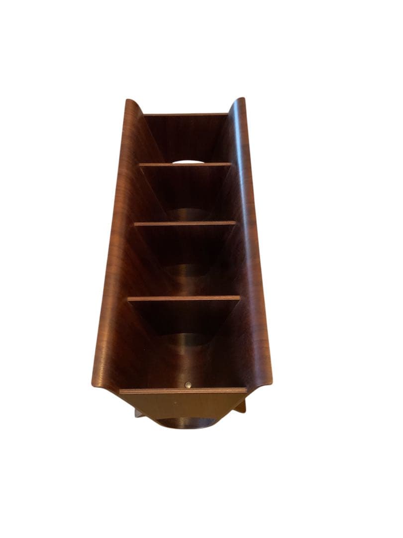 美品 SAITO WOOD（サイトーウッド） スリッパラック ウォールナット