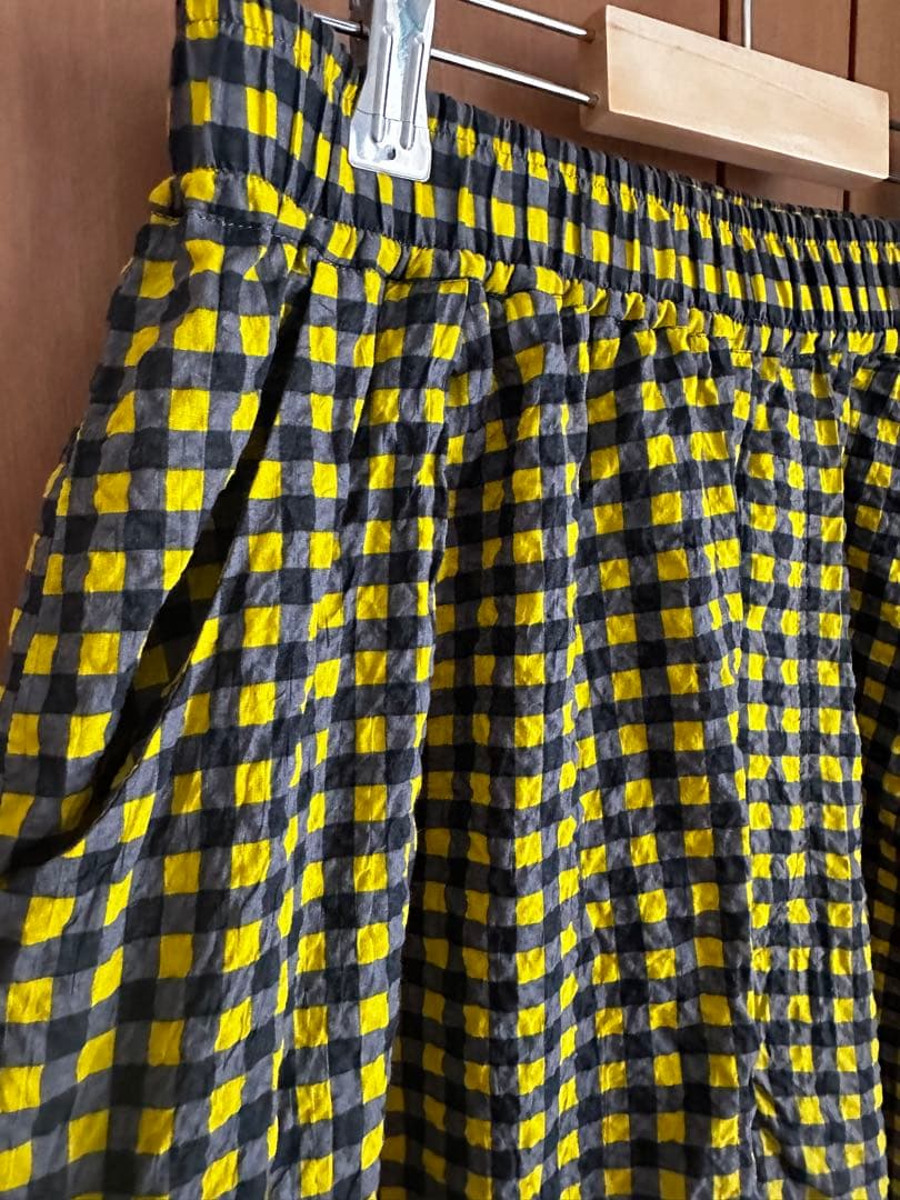 ジャーナルスタンダードラックス チェックPt イージータックパンツ