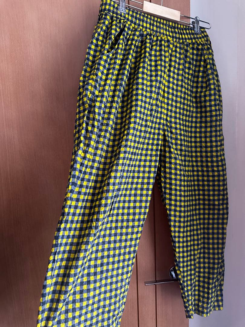 ジャーナルスタンダードラックス チェックPt イージータックパンツ