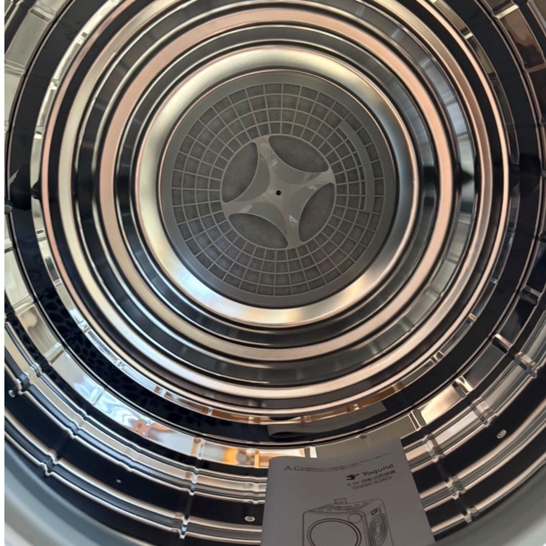Yoquna 乾燥機 6kg 2025年製 GDZ60-628ES