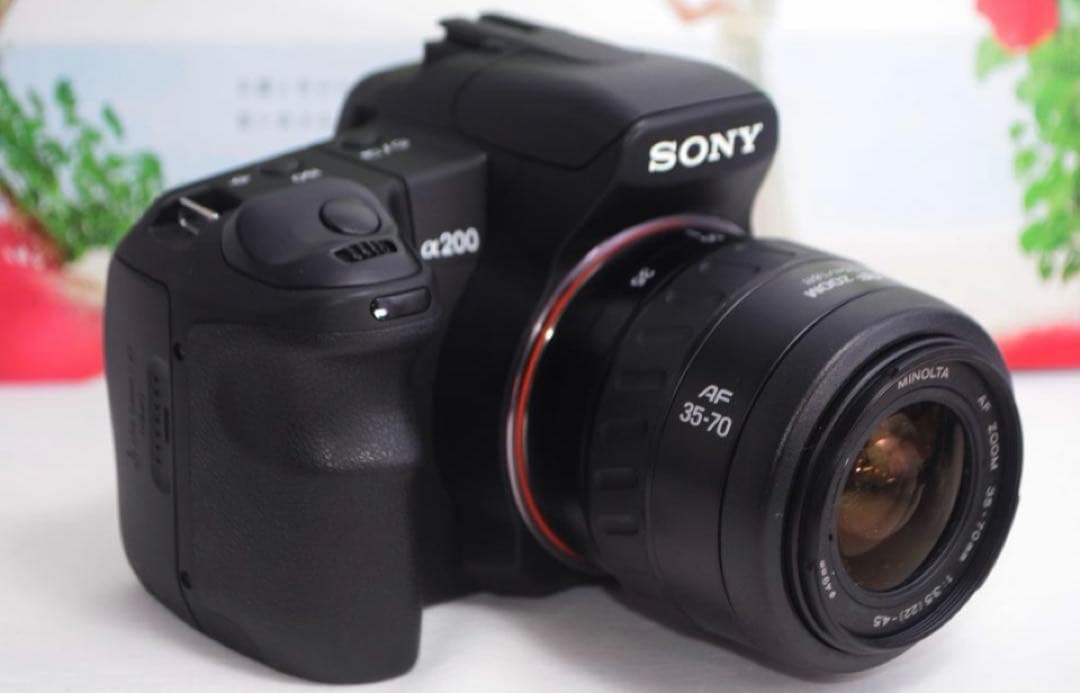 ✨極美品✨❤初心者オススメ❤✨スマホ転送OK✨SONYソニーα200✨