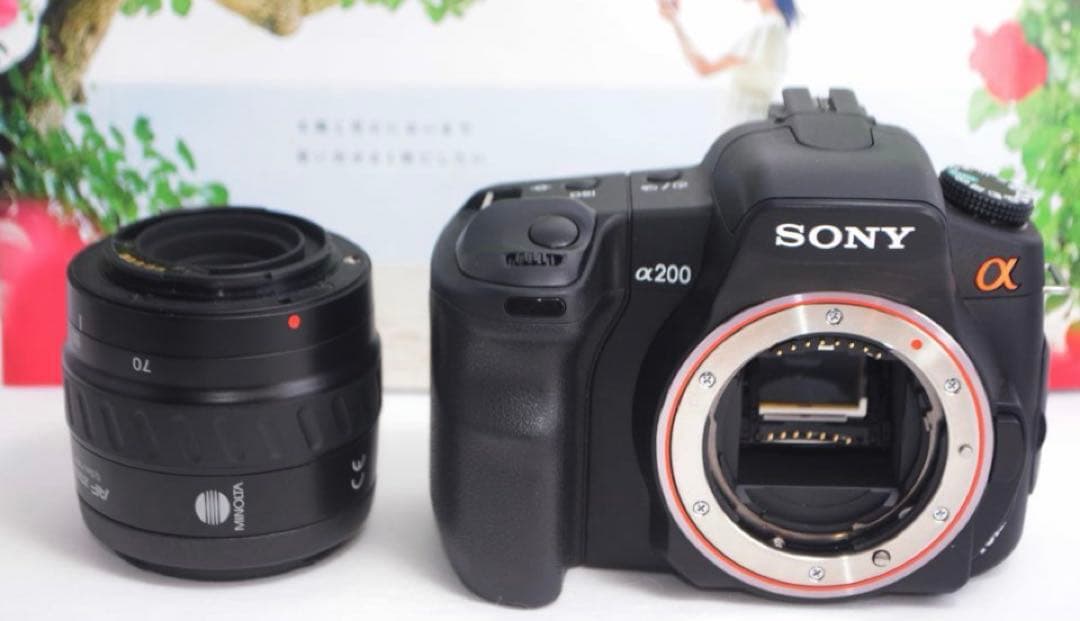 ✨極美品✨❤初心者オススメ❤✨スマホ転送OK✨SONYソニーα200✨