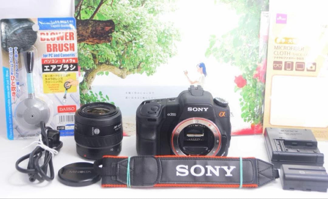 ✨極美品✨❤初心者オススメ❤✨スマホ転送OK✨SONYソニーα200✨