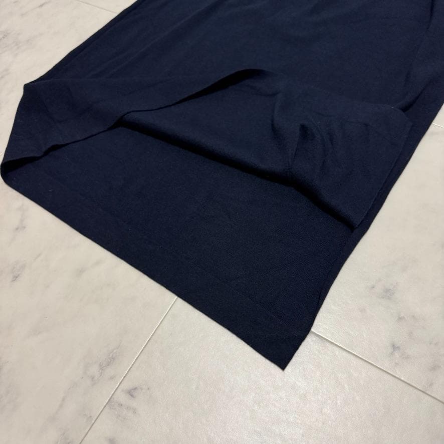 美品　Max Mara　マックスマーラ WEEKEND 上質ニットワンピース 紺