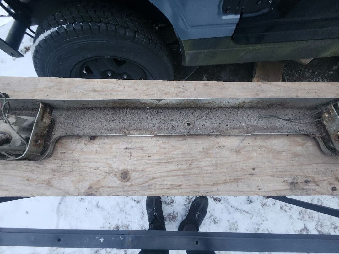 SUZUKI ジムニー JA11 純正メッキリアバンバー