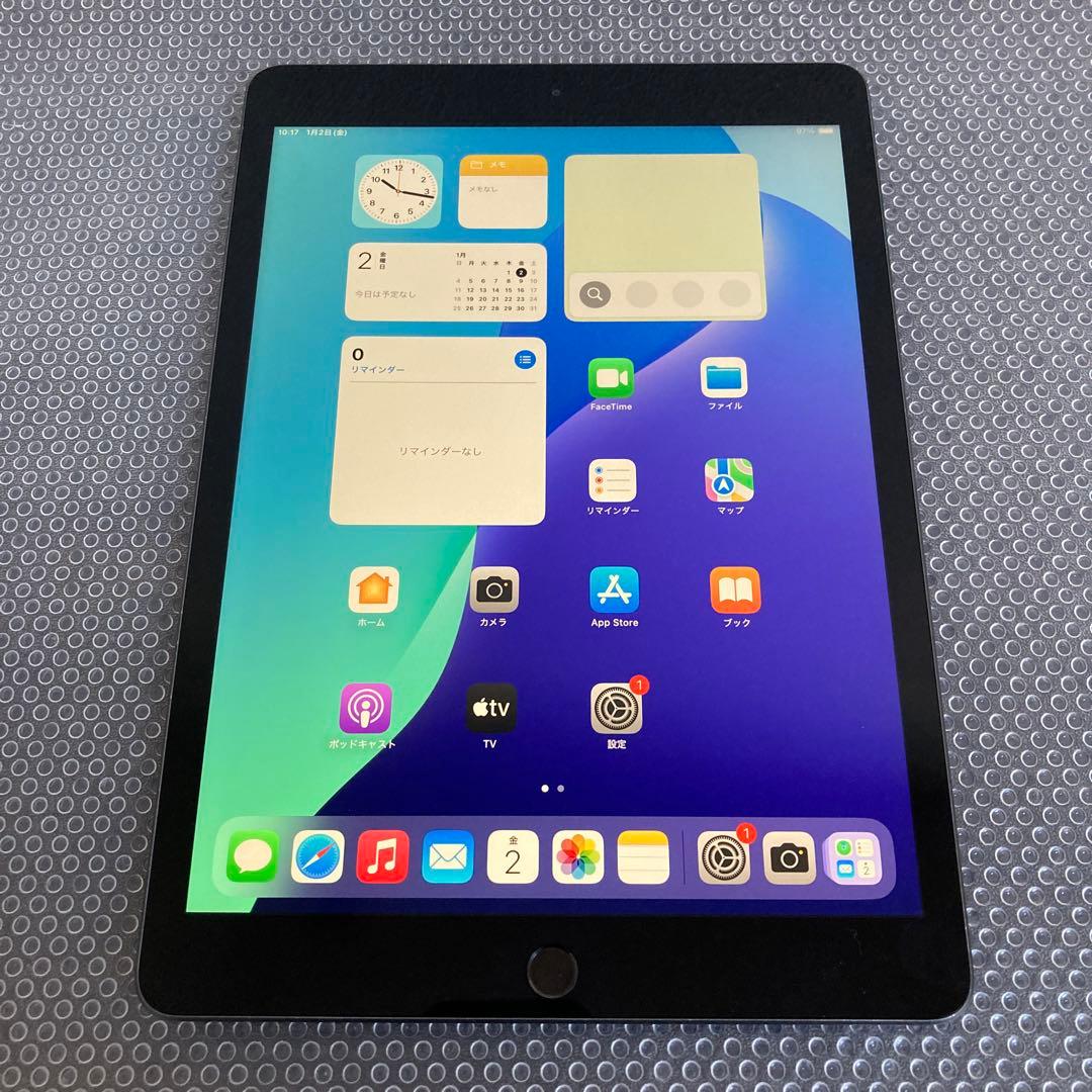 3392【早い者勝ち】電池良好☆iPad7 第7世代 32GB WIFIモデル☆