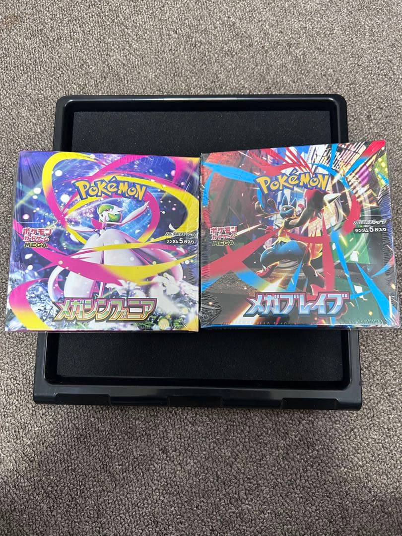 ポケモンカードゲーム メガブレイブ　メガシンフォニア　シュリンク付き未開封BOX