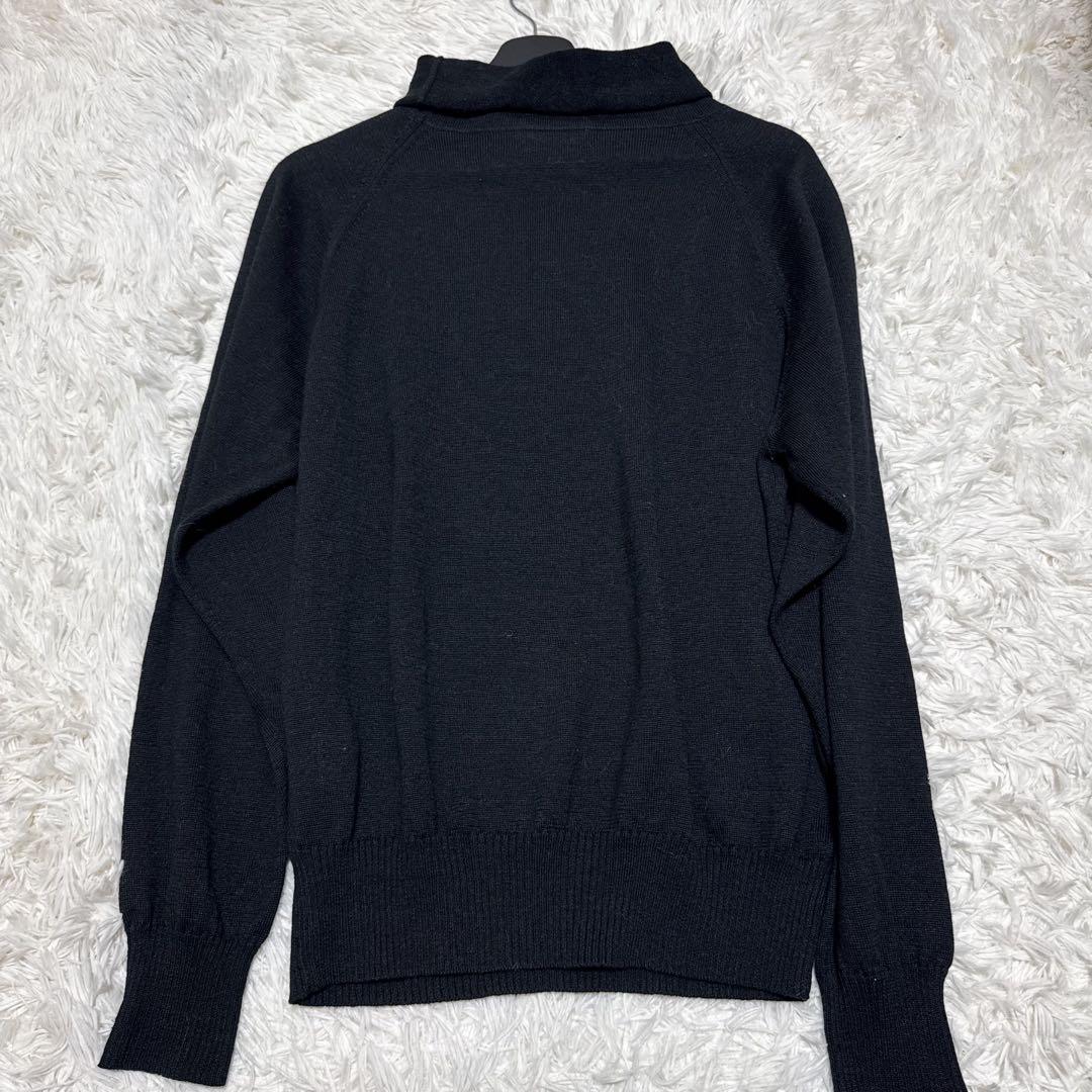 【24SS！】 極美品✨ マーガレットハウエル ウールリネンロールネックニット