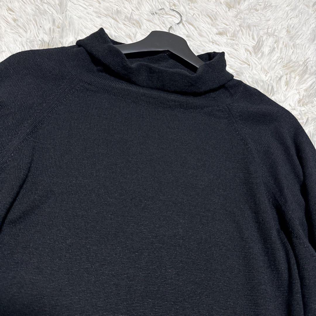 【24SS！】 極美品✨ マーガレットハウエル ウールリネンロールネックニット