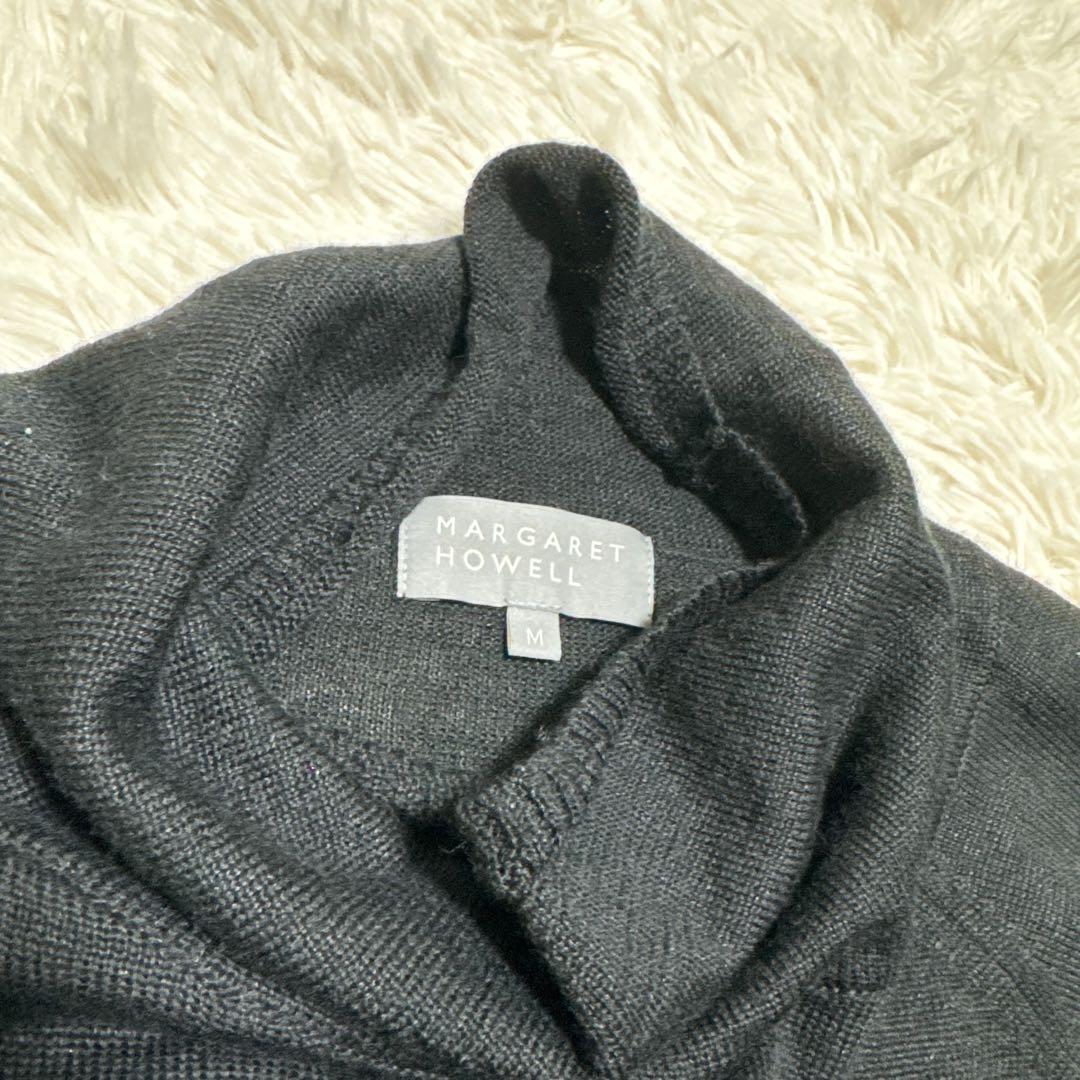 【24SS！】 極美品✨ マーガレットハウエル ウールリネンロールネックニット