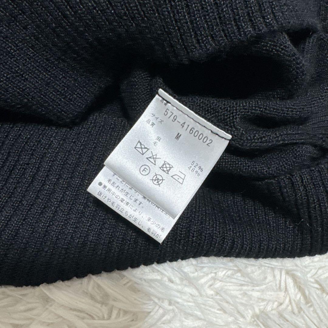 【24SS！】 極美品✨ マーガレットハウエル ウールリネンロールネックニット