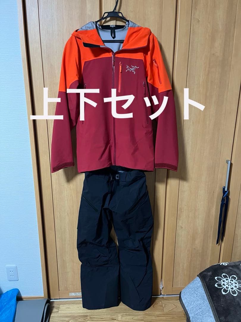 アークテリクス セイバーLTジャケット、スティンガーパンツ
