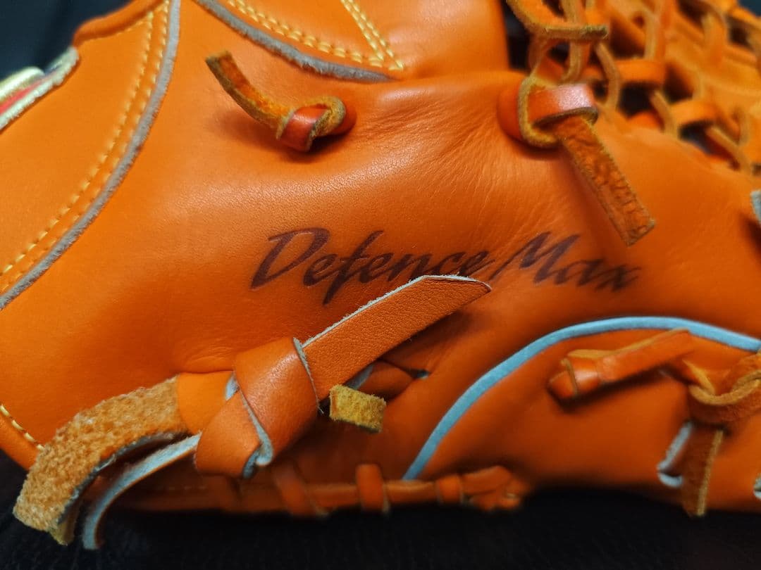 Wilson ウィルソン D-MAX 一般軟式 外野用グローブ オレンジ