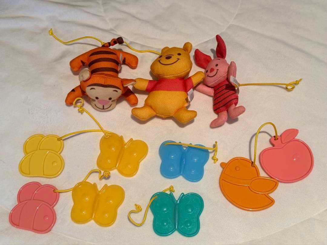 プーメリー　くまのプーさん　えらべる回転6WAYジムにへんしんメリー　説明書あり