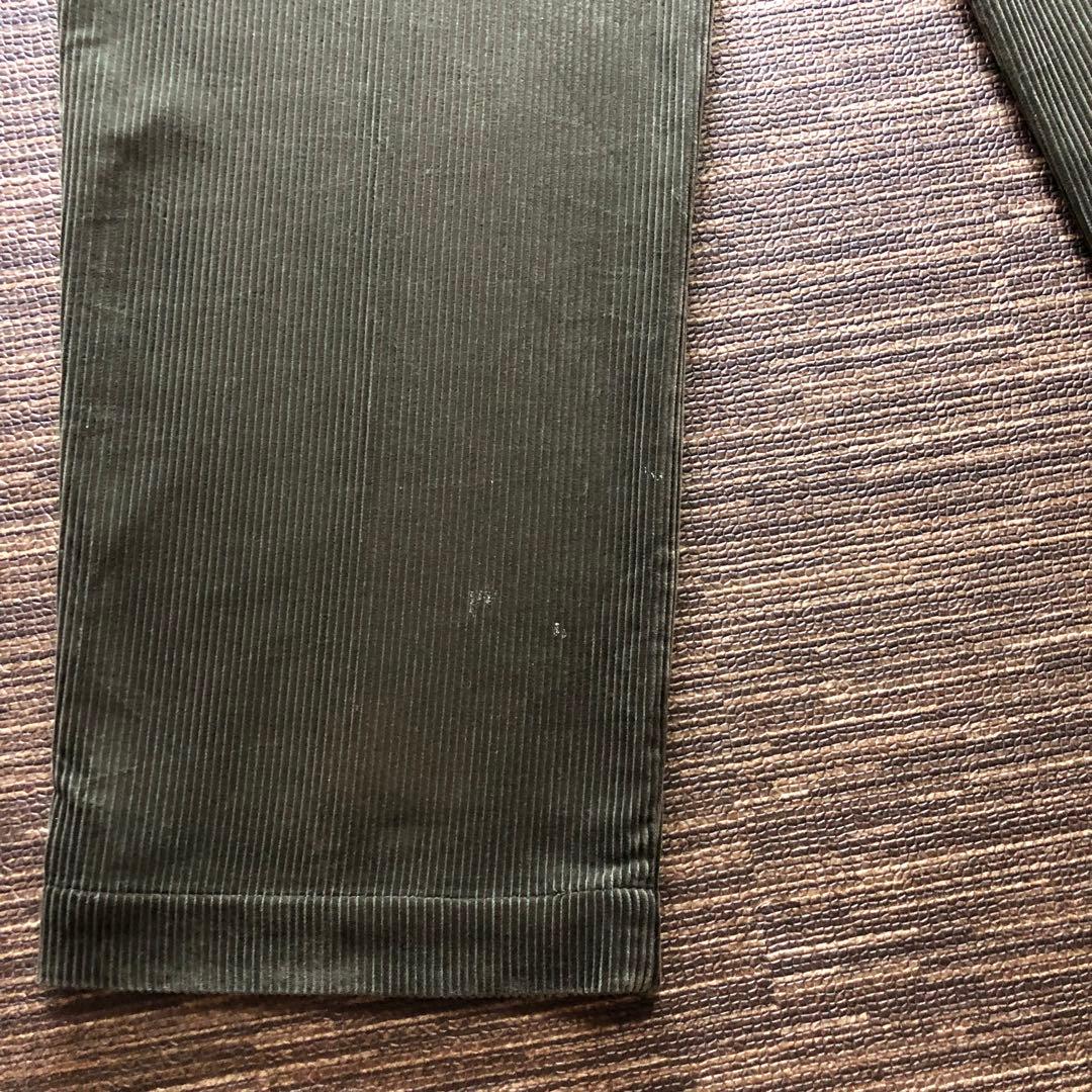 90s Polo Ralph Lauren カーキ　ツータック コーデュロイ