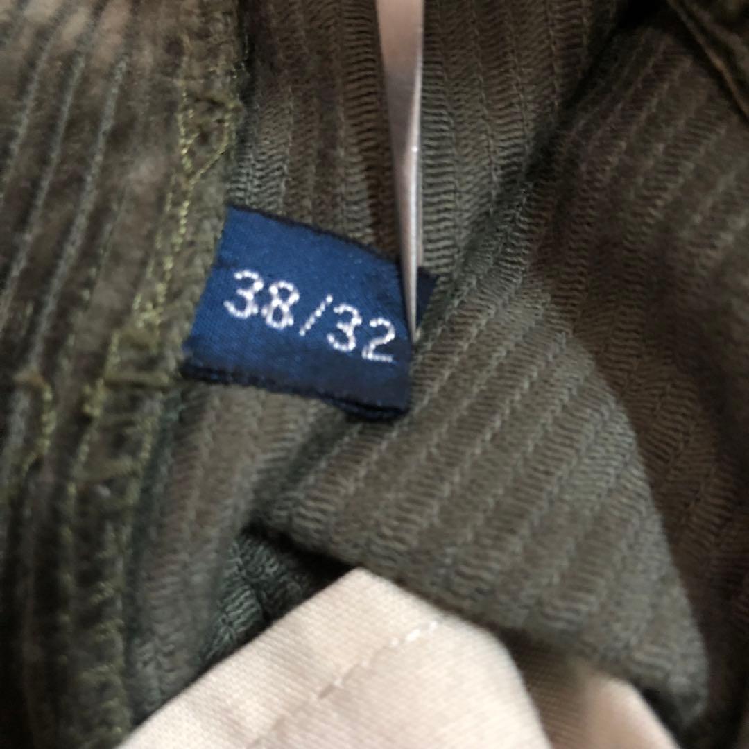 90s Polo Ralph Lauren カーキ　ツータック コーデュロイ