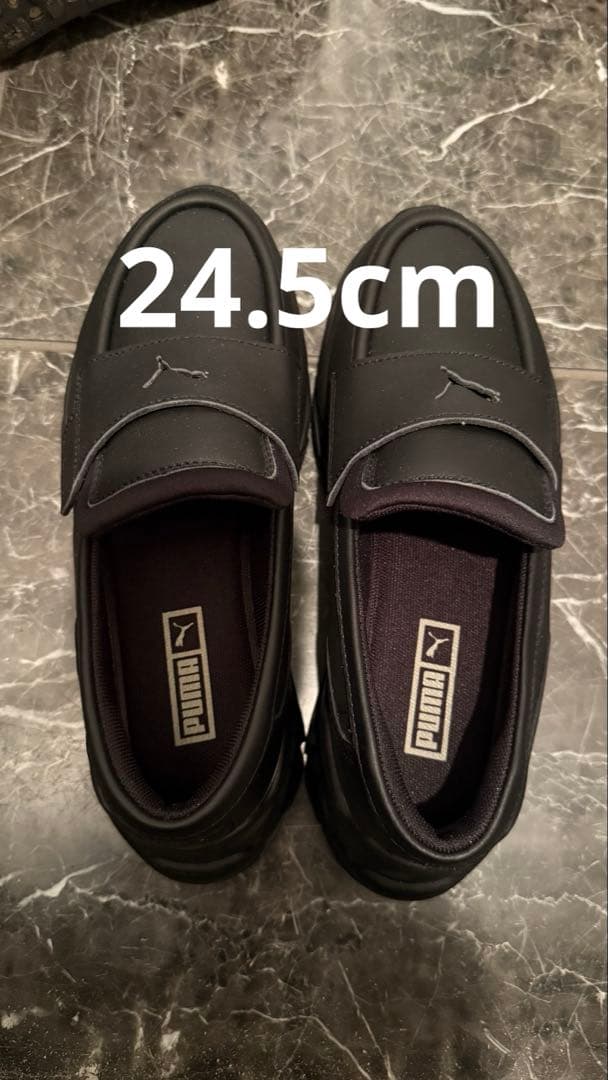 PUMA プーマ ウィメンズ ローファー（ブラック）