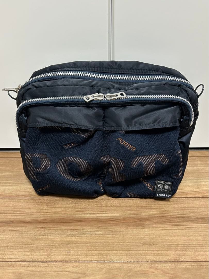 PORTER BYBORRE ショルダーバッグ ネイビー