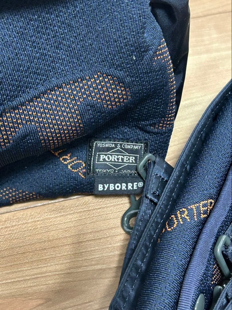 PORTER BYBORRE ショルダーバッグ ネイビー