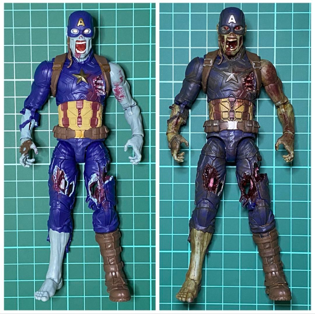 サ*認様 マーベルレジェンド　マーベルゾンビーズ　キャプテンアメリカ