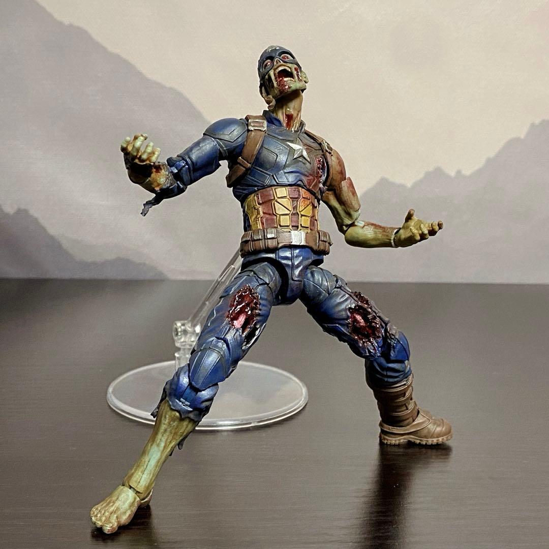 サ*認様 マーベルレジェンド　マーベルゾンビーズ　キャプテンアメリカ