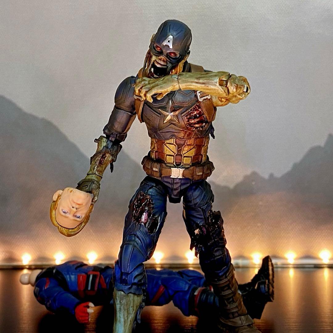 サ*認様 マーベルレジェンド　マーベルゾンビーズ　キャプテンアメリカ