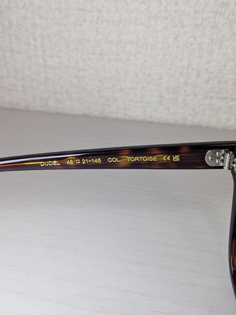 新品未使用品 MOSCOT DUDEL サングラス 鼈甲 ブラウン