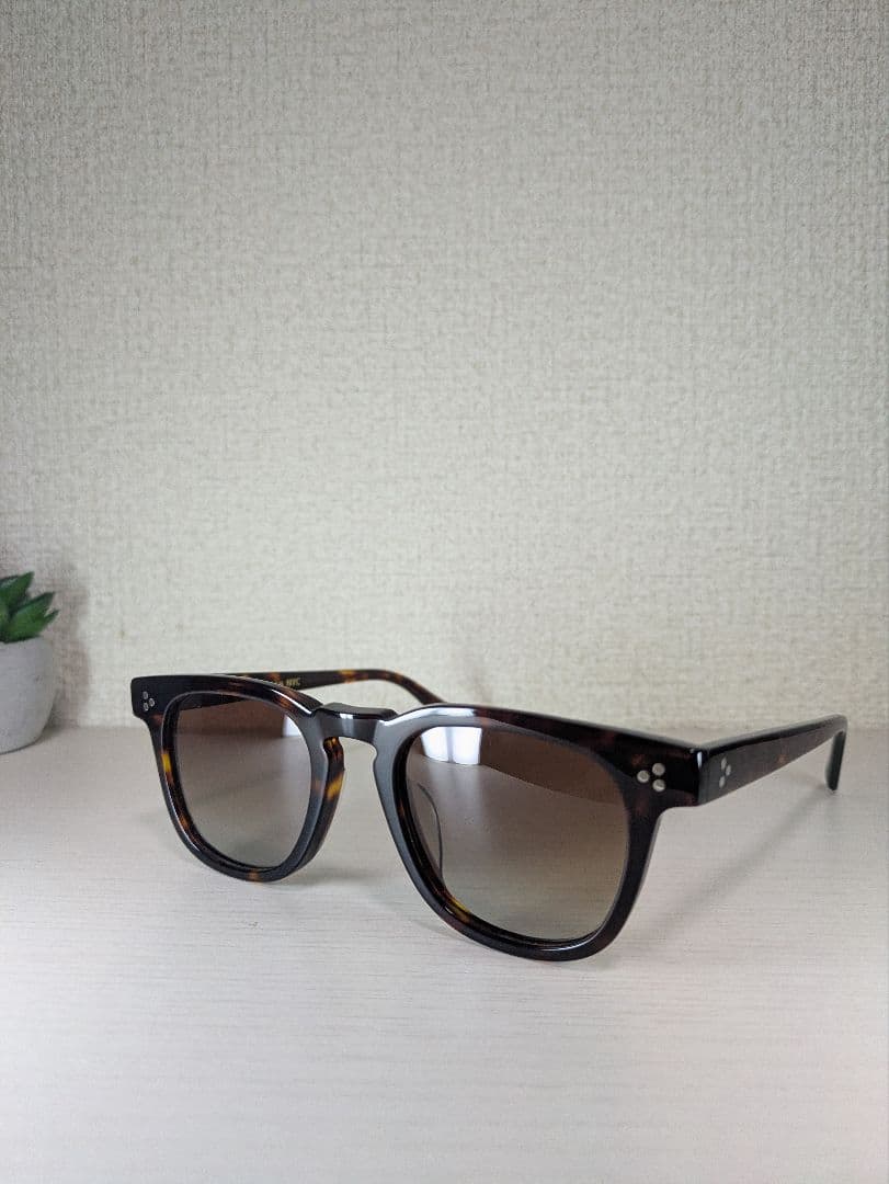 新品未使用品 MOSCOT DUDEL サングラス 鼈甲 ブラウン
