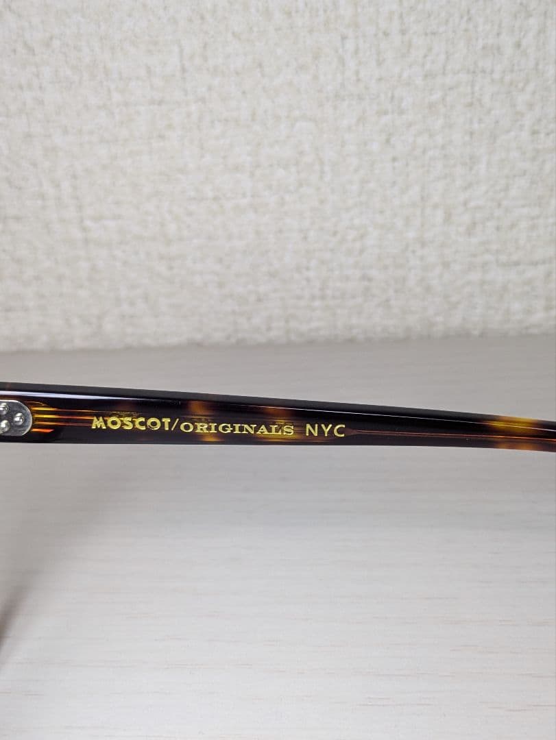 新品未使用品 MOSCOT DUDEL サングラス 鼈甲 ブラウン