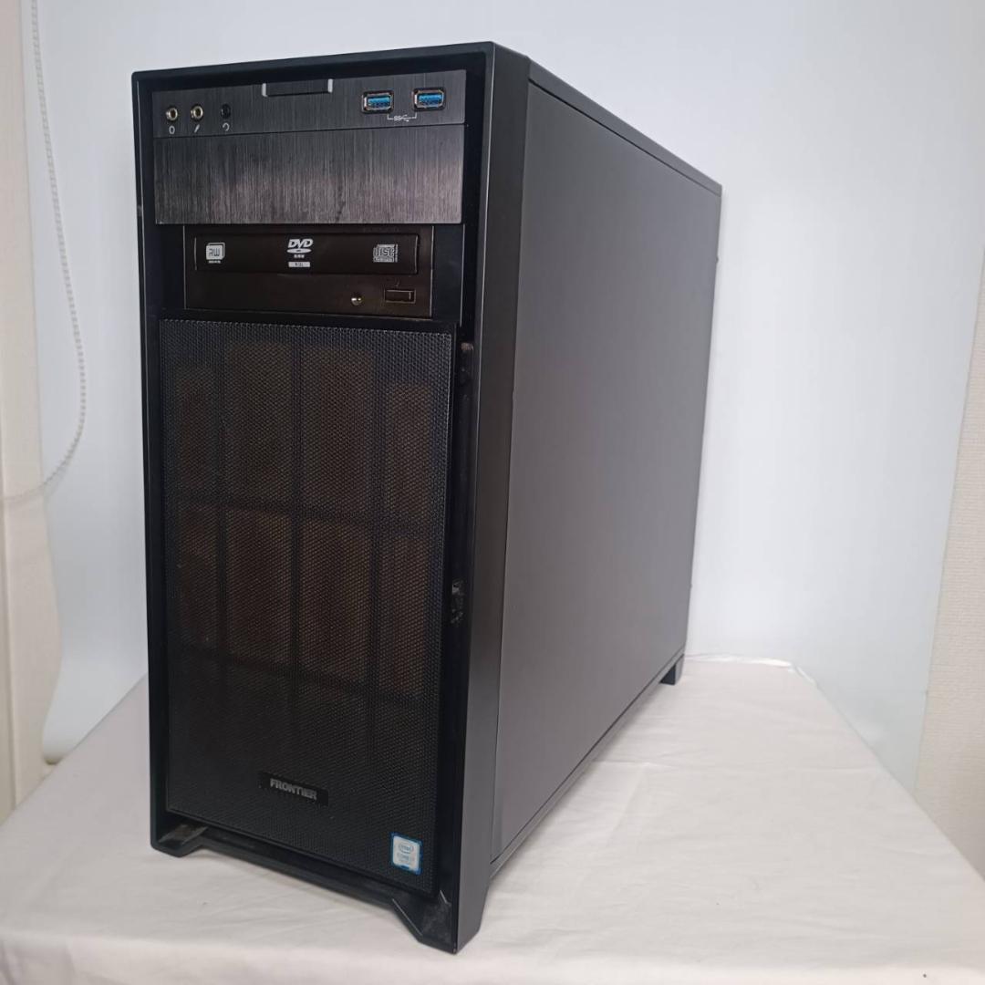 【激安ゲーミングPCフルセット】i7 7700 GTX MS Office搭載