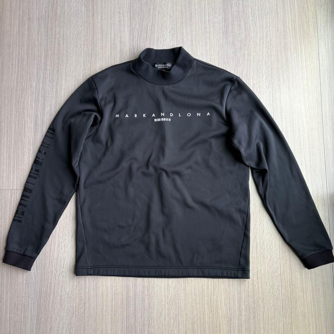 MARK&LONAマーク＆ロナ　CD9-SLMT 片面フリースモックネックシャツ