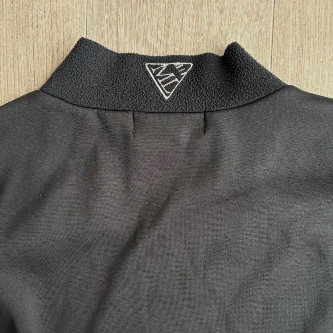 MARK&LONAマーク＆ロナ　CD9-SLMT 片面フリースモックネックシャツ