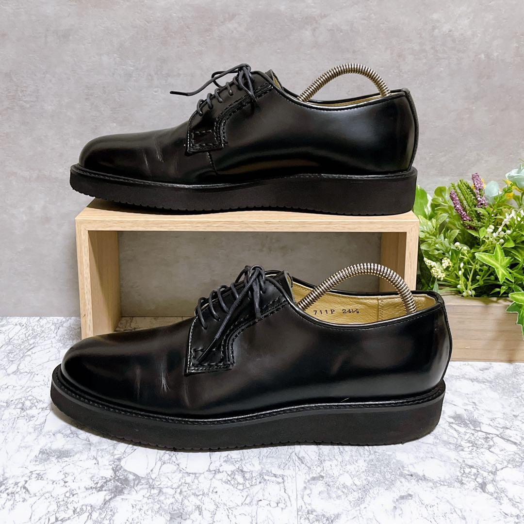 【HARUTA ハルタ】ドレスシューズ 革靴 黒 24.5 フォーマル 美品