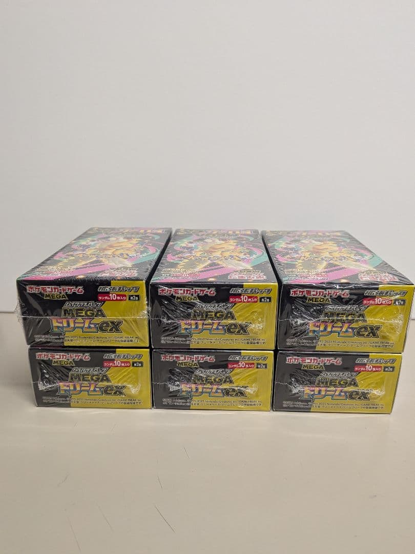 ポケモンカード　ハイクラスパック　MEGAドリームex　6BOX