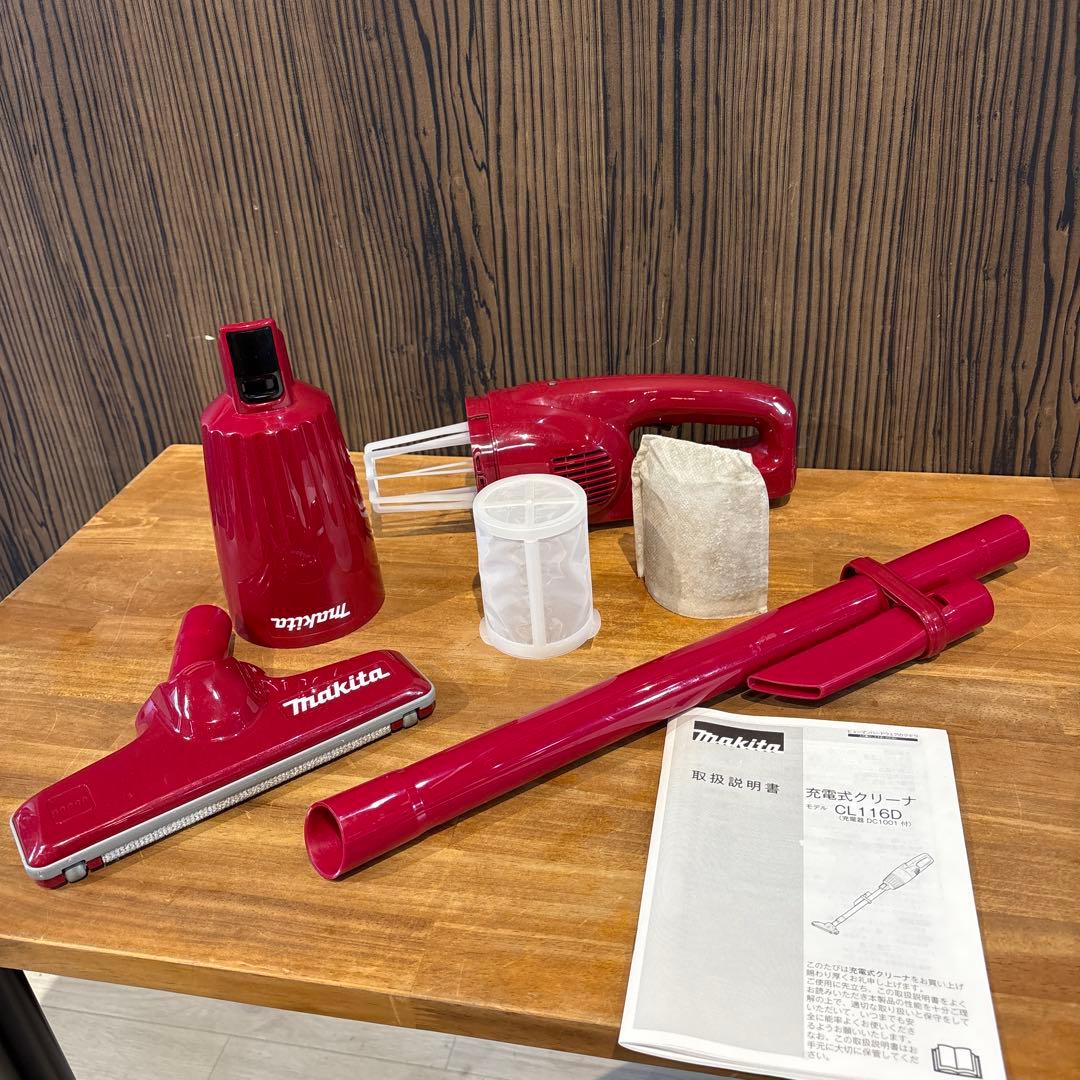 美品　マキタ makita 充電式 クリーナー CL116D 2024年