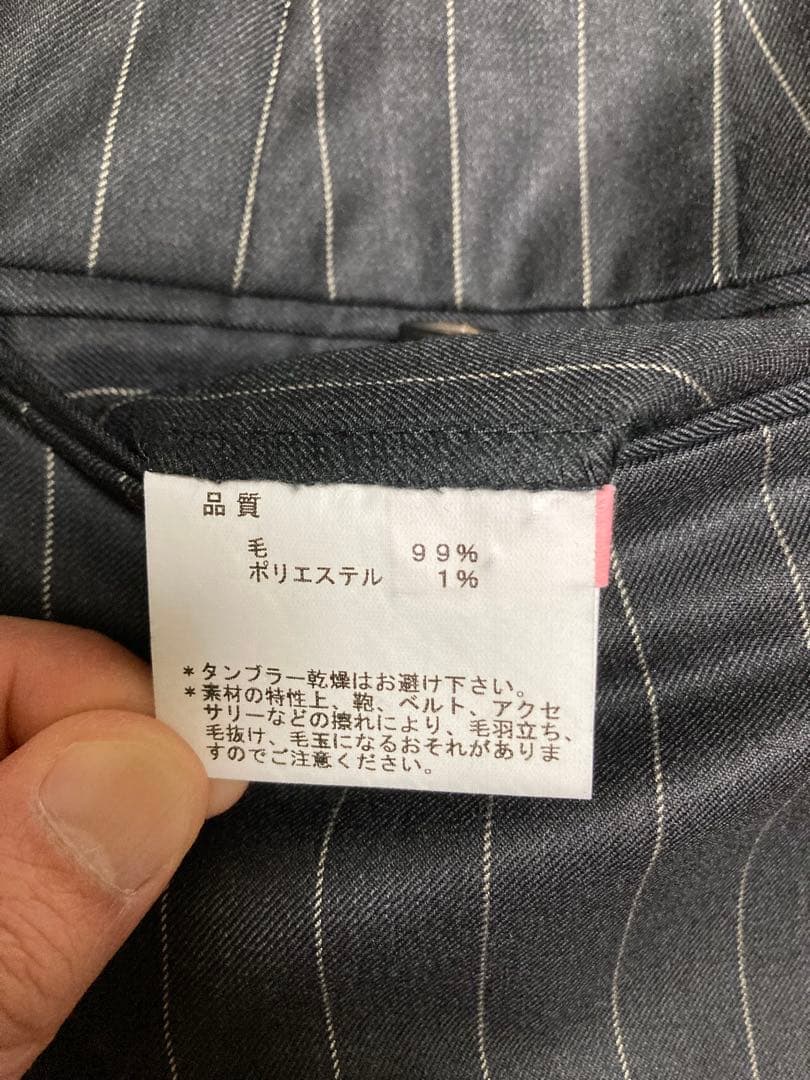 美品　paul smith スーツ　Lサイズ　2B ブラックストラップ