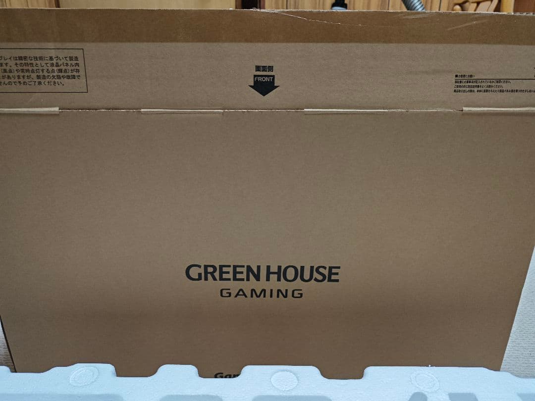 27インチ ゲーミングモニター GH-ELCG27WB-WH