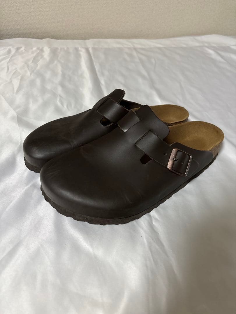 ビルケンシュトック　ボストン　42 レザー　ブラウン