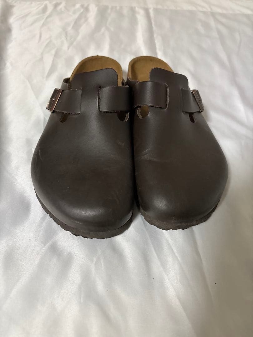 ビルケンシュトック　ボストン　42 レザー　ブラウン