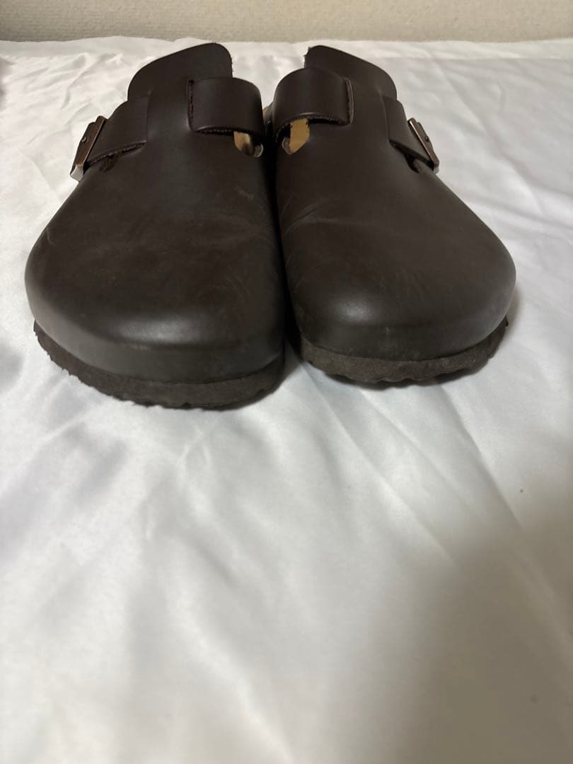 ビルケンシュトック　ボストン　42 レザー　ブラウン