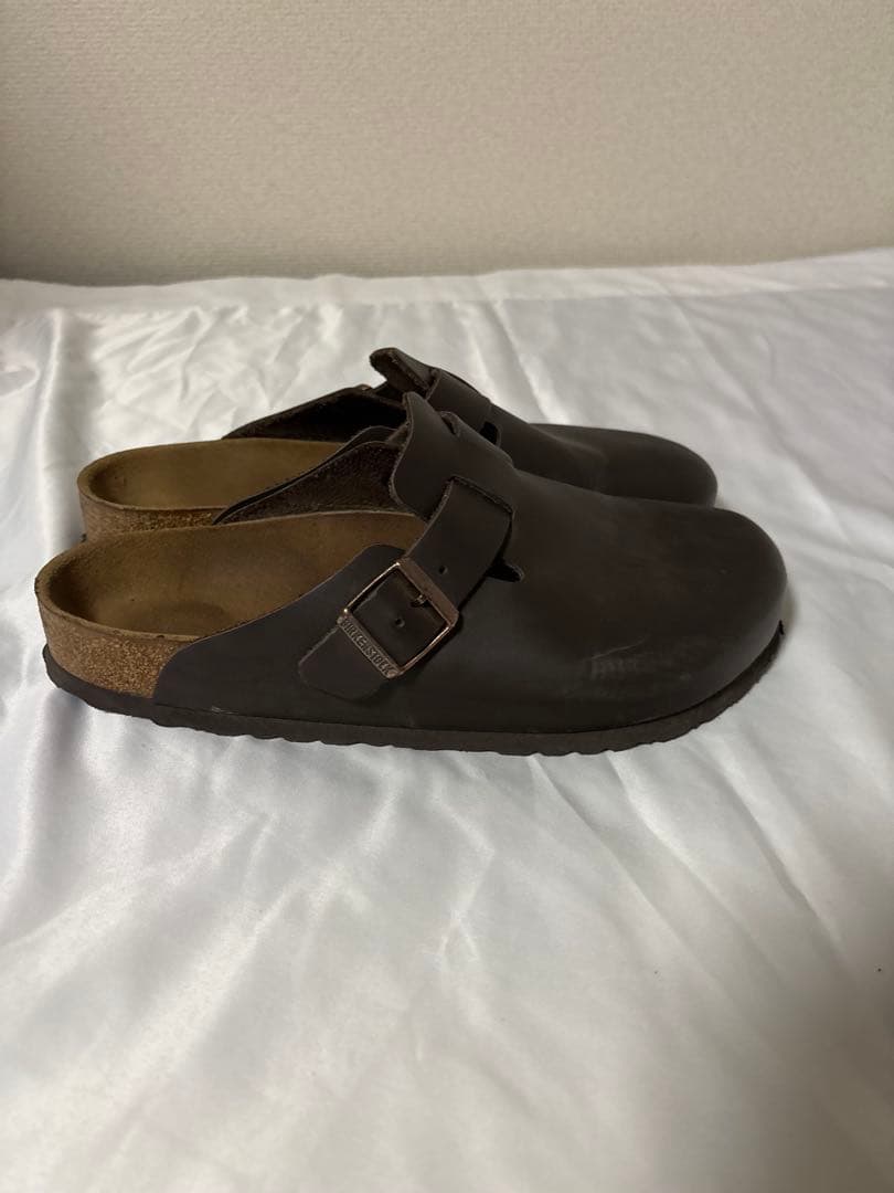 ビルケンシュトック　ボストン　42 レザー　ブラウン