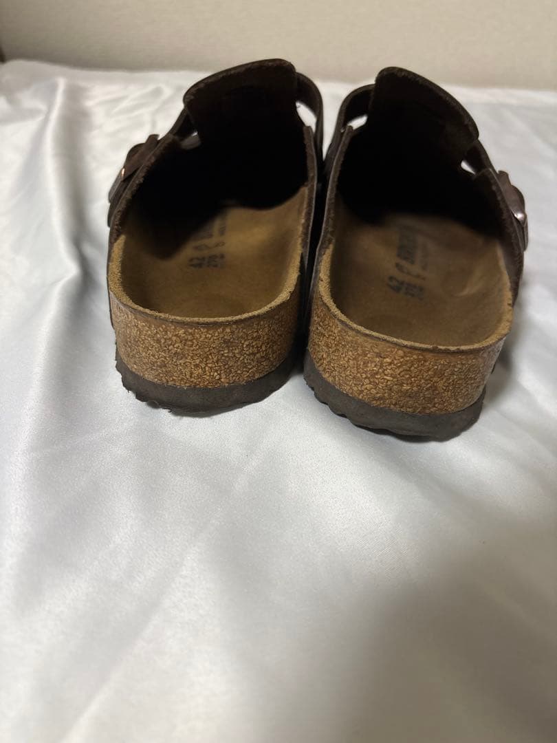 ビルケンシュトック　ボストン　42 レザー　ブラウン