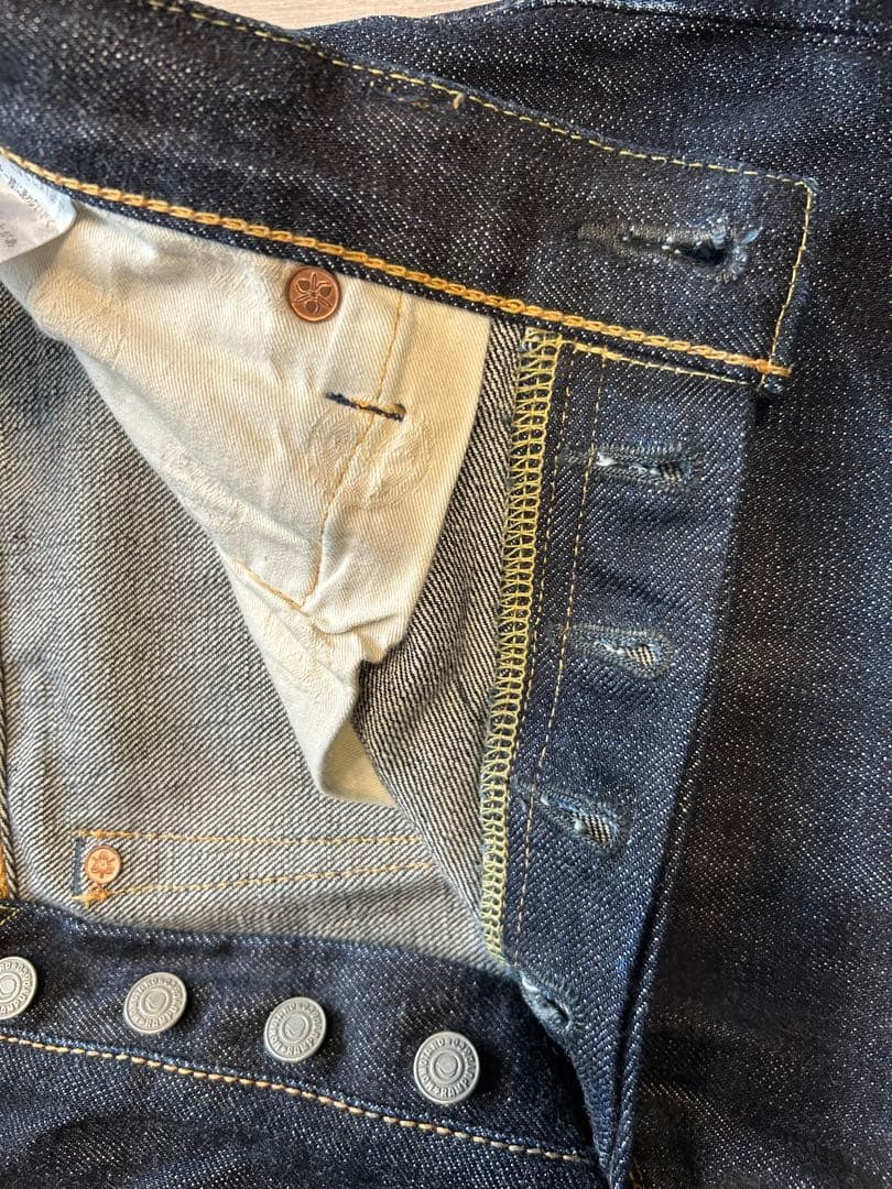 桃太郎ジーンズ 0201 ヴィンテージスリム・ストレート W33