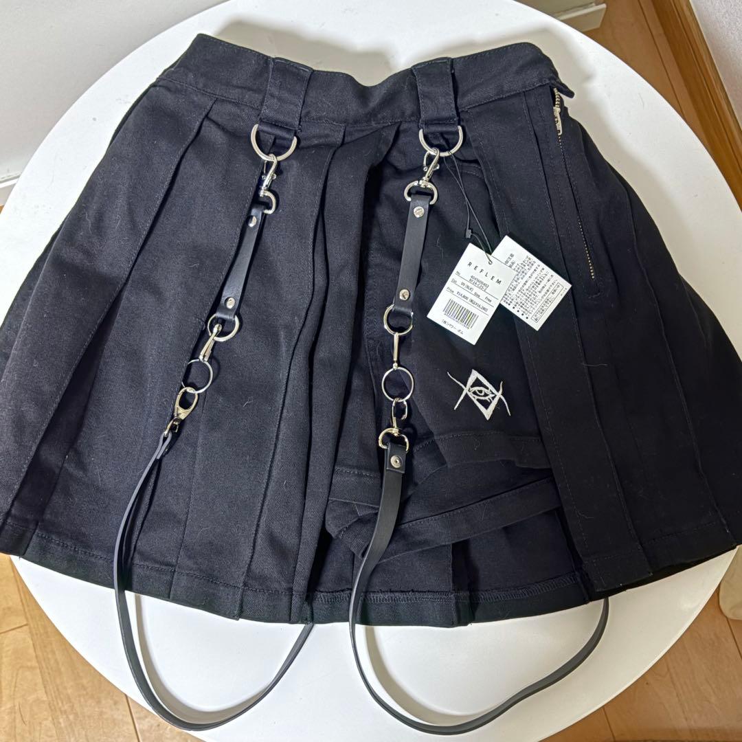 『REFLEM/レフレム』レッグカバー付きレイヤードデニムショーパン